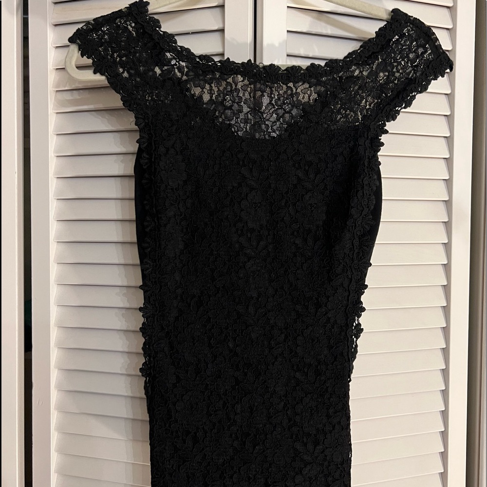 Xs express lace front tank top.